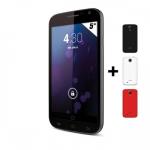 Smartphone Yezz Andy A5EI + 3 Caches Batterie Noir/Blanc/Rouge