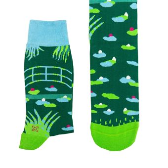 Chaussettes Curator Socks Claude Monet Water Lily Pond