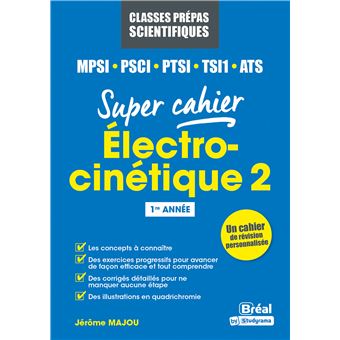 Electrocinétique 2 MPSI, PCSI, PTSI,TSI1, ATS