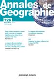 Annales de géographie - N°726 2 2019 Varia
