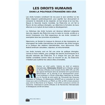 Les droits humains dans la politique étrangère des USA