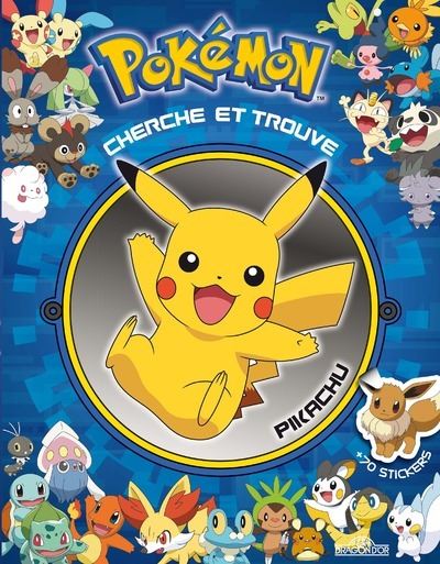 Pokémon - Cherche et trouve - Pikachu à Alola - Livre-jeu - Dès 5 ans