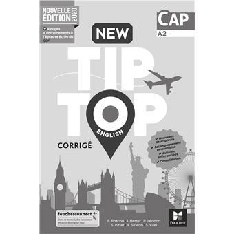 New Tip Top ENGLISH CAP - Ed. 2020 - Corrigé