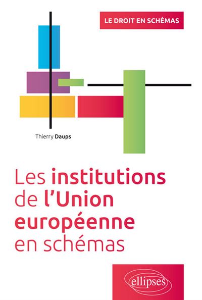 Les Institutions De L’Union Européenne En Schémas - Broché - Thierry ...