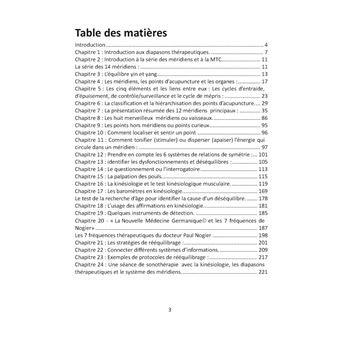 Diapasons, Kinésiologie et Acupuncture Traditionnelle Chinoise