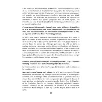 Diapasons, Kinésiologie et Acupuncture Traditionnelle Chinoise