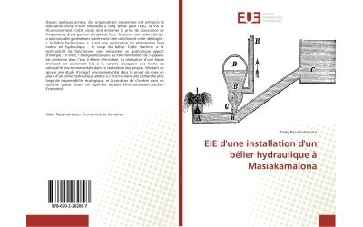Eie d'une installation d'un belier hydraulique a masiakamalo
