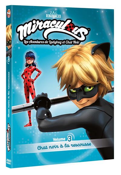 Miraculous LadyBug Volume 3 Chat noir à la rescousse DVD