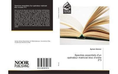 Spectres essentiels d'un operateur matriciel bloc d'ordre 3*