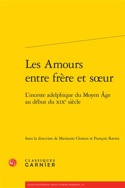 Les amours entre frere et soeur