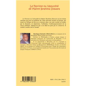 Le Patriote ou l'absurdité de Maître Ibrahima Diawara