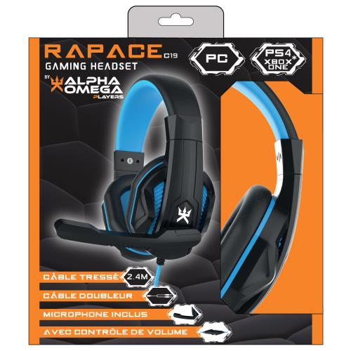 Casque pour console Alpha Omega Players Casque Gaming filaire Nixe