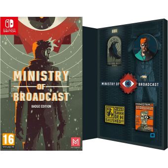 Ministry of Broadcast Badge Collector's Edition Nintendo Switch