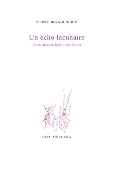 Un écho lacunaire