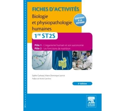 Fiches d'activités, Biologie et physiopathologie humaines 1e ST2S