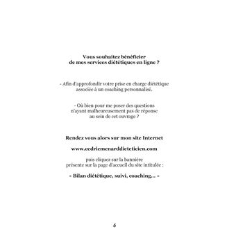 Dictionnaire alimentaire de l'angine de poitrine