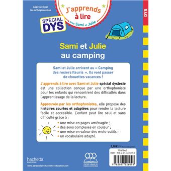 Sami et Julie- Spécial DYS (dyslexie)  Sami et Julie au camping