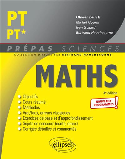 Mathématiques PT/PT