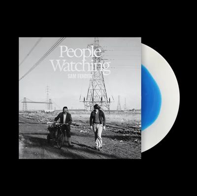 People Watching Vinyle Bleu