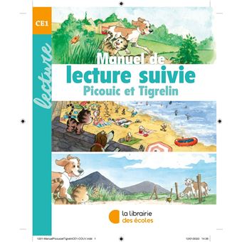 Manuel de lecture suivie CE1 - Picouic et Tigrelin (2023)