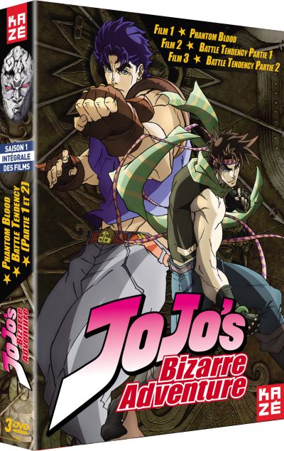 Coffret JoJo's Bizarre Adventure L'intégrale 3 Films DVD