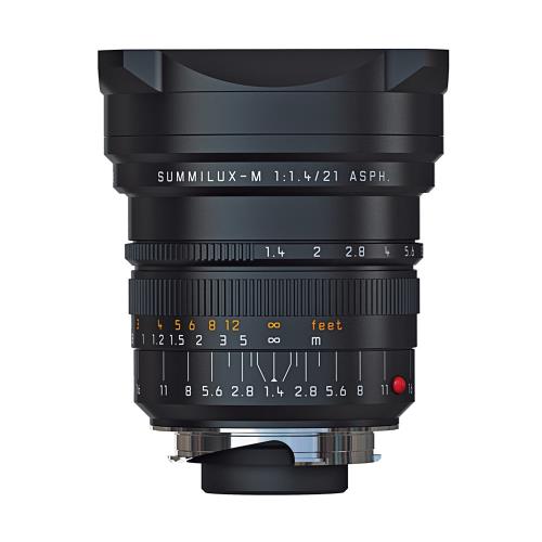 Objectif hybride Leica Summilux-M 21 mm f/1.4 ASPH. Noir