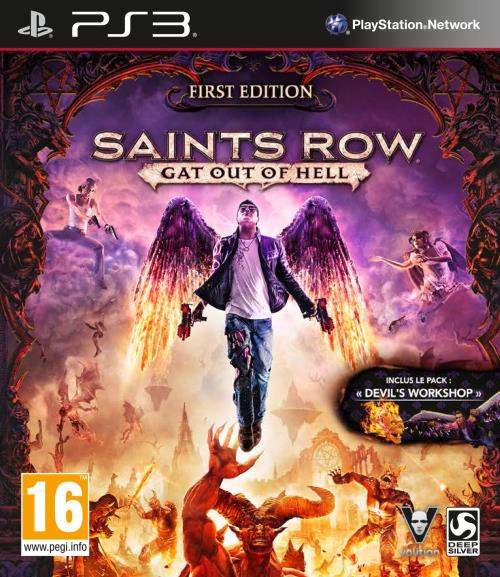 Saints Row Gat Out of Hell First Edition PS3
