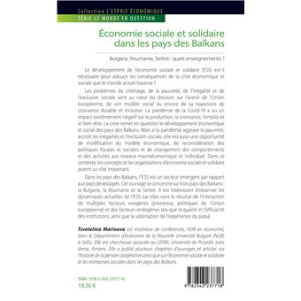 Economie sociale et solidaire dans les pays des Balkans