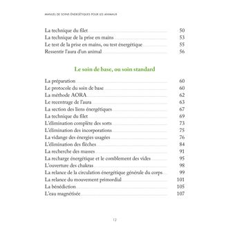 Manuel de soins énergétiques pour les animaux