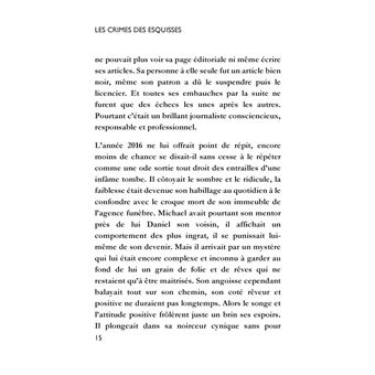 Les crimes des esquisses