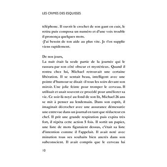 Les crimes des esquisses