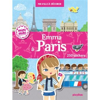 Minimiki - Ma ville à décorer - Emma à Paris