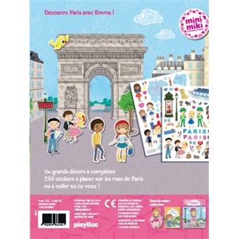 Minimiki - Ma ville à décorer - Emma à Paris