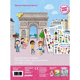 Minimiki - Ma ville à décorer - Emma à Paris