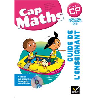 Cap Maths CP éd. 2016 - Guide de l'enseignant + CD Rom