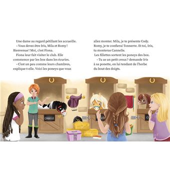 Une, deux, trois Cavalières - Premier jour au poney club - Tome 1