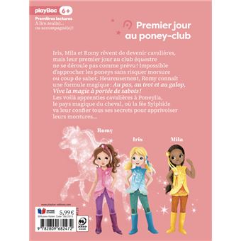 Une, deux, trois Cavalières - Premier jour au poney club - Tome 1