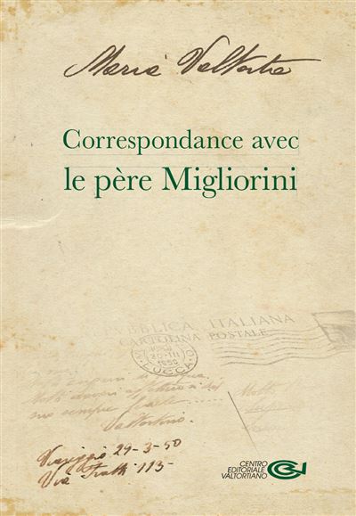 Correspondance avec le père Migliorini