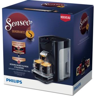 Philips Senseo Quadrante - Koffieapparaat - intens zwart - Fnac.be