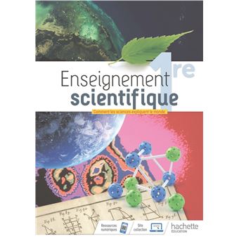 Enseignement Scientifique 1ère - Livre élève
