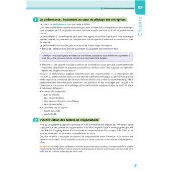 DCG 11 - Contrôle de gestion - Manuel et applications 2023-2024