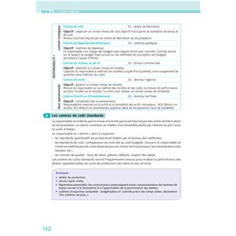 DCG 11 - Contrôle de gestion - Manuel et applications 2023-2024