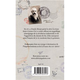 Les Carnets de l'art, La Gare Saint-Lazare de Claude Monet