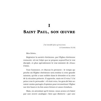 Saint Paul, cinq discours