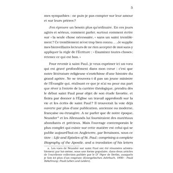 Saint Paul, cinq discours