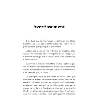 Saint Paul, cinq discours