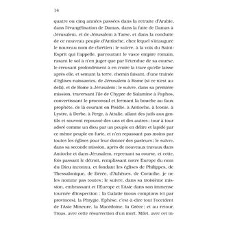 Saint Paul, cinq discours