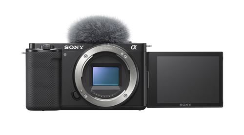 Appareil Photo/Vlogging Hybride Sony ZV-E10 Boîtier Nu + Objectif Hybride E 10-18 mm f/4 OSS Noir + Poignet d'alimentation Bluetooth GP-VPT2BT Noir