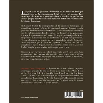 L Esprit Sacre Du Guerrier Amerindien Broche Michael Oren Fitzgerald Charles Trimble Fitzgerald Joseph A Livre Tous Les Livres A La Fnac