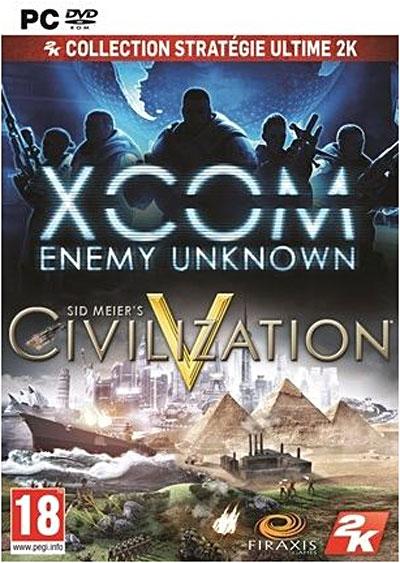 Pack Stratégie Civilization V + XCom PC
